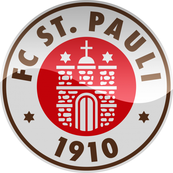 Fussball Wappen St. Pauli