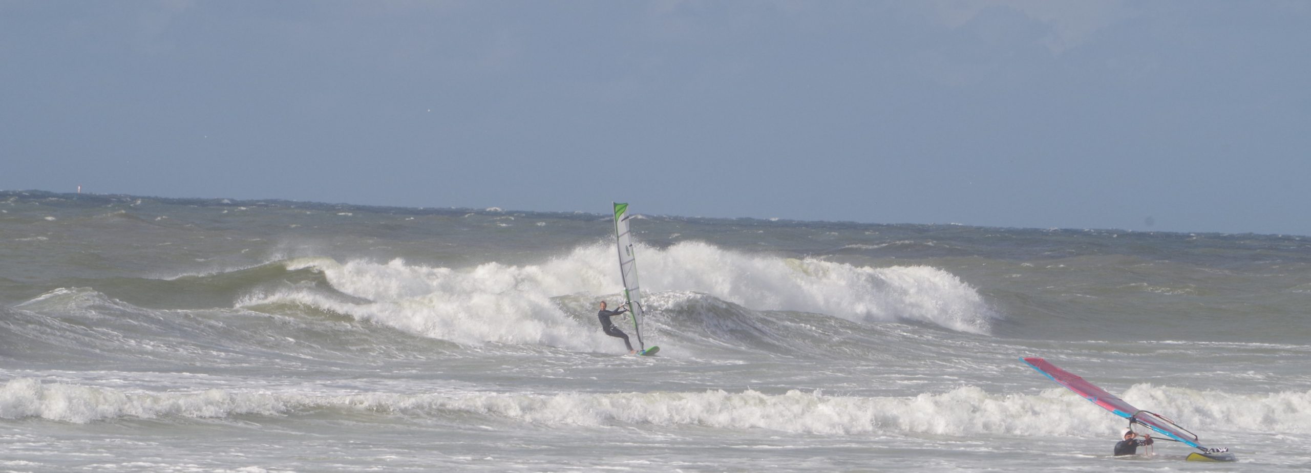 Windsurfer Nordsee Wellen